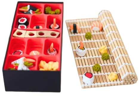 Schachspiel Für Erwachsene,Strategiespiel Für Erwachsene Mit Sushi-Motiv - Familienzeit & Logikspiel Für Gruppen, Gesellschaftsspiel Für Frauen, Männer, Jugendliche & Kinder