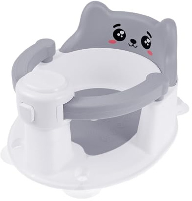 Asiento De Bañera Infantil Ventosas Imprescindibles 6-24 Meses Bebés | Asiento De Bañera Antideslizante Para Niño En Bañera, Viaje, Hogar, Padres Primerizos y Cuidadores