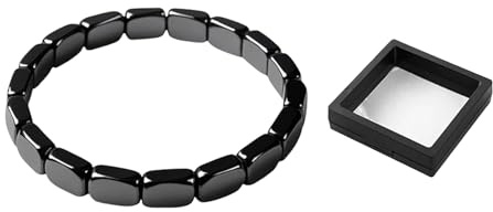 Pulsera de hematita Rainway para hombre, pulsera de hematita hecha a mano de piedra natural, elección natural para redescubrir la masculinidad, joyería de gemas para papá, marido, novio
