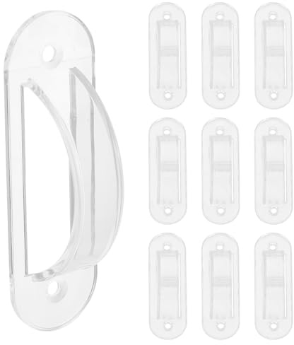 MUELODSIC 10 Stück Transparente Schalter Schutzabdeckungen für Lichtschalter Bruchsichere Kindersicherung mit Schrauben Einfache Montage Geeignet für Standard Kippschalter Schutz vor
