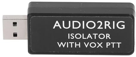 ZAICOLER AUDIO2RIG USB-Soundkarten-Anschluss-Isolator, 3,5 Mm 4PIN USB-Isolationsmodul, Schallisolationsgerät mit Schalltransformator und Optischer Isolierung, Ideal für OS X-Systeme