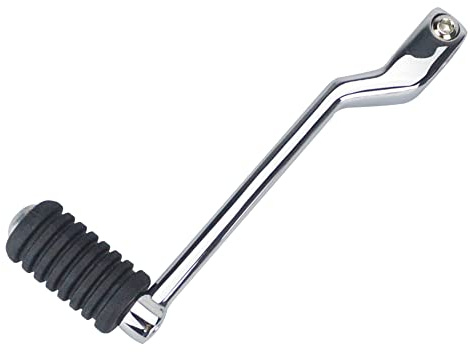 WOWTK Heel Shift Lever,Rear Shift Lever Compatible with Harley 1986-2017 FL Softail, 1988-2025 Touring Road Glide Electra Road King Street Glide and 2008-2025 Trike Models,Chrome