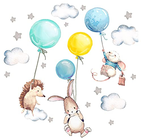 Little Deco Tiere mit Ballons DL212-33