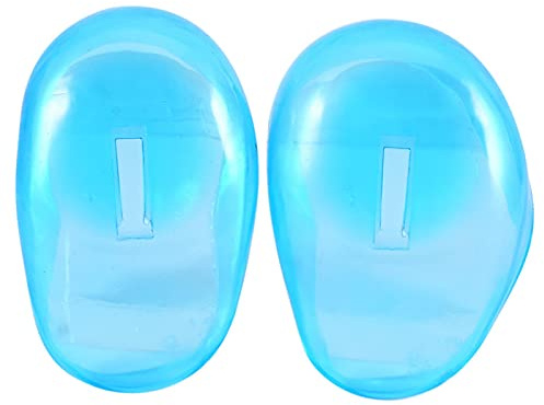2pcs Haarfärbe Ohrenschützer, DIY Kunststoff Ohrschutz Schutz Professionelle wasserdichte Duschen Anti Flecken Ohrschutz otostick für Barber Home Shower Salon Geschäft Wiederverwendbare