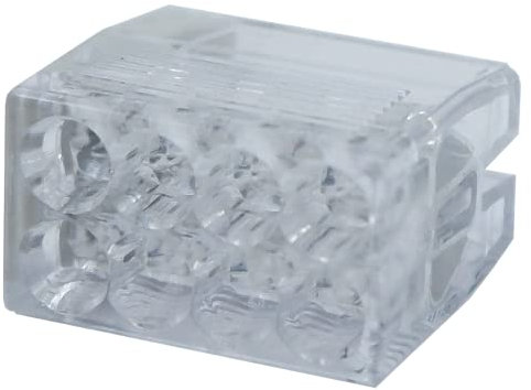 ViD® VDE VC08 Lot de 50 bornes de connexion/bornes enfichables Ø0,5-2,5 mm² 8 broches