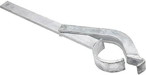 Warmwu Chain Link Fabric Fence Stretcher Tool - Galvanized Fence Stretcher Bar - Woven Wire Fence Stretcher