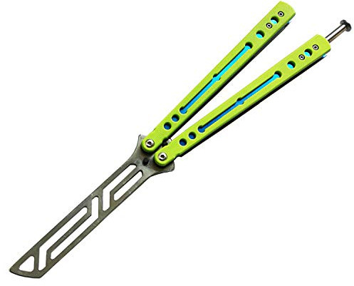 uxcellmo Entraîneur tactique pliant, roulement à billes G10 grip, outil d'entraînement contondant