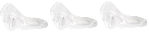 Alipis 3stücke High-heeled Shoes Schokoladenform Für Fondant Und Süßigkeiten Lebensmittelechtes Material Für Backen Und Dekoration Werkzeug Für Kreative Kuchen Und Desserts
