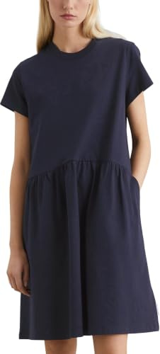 Marc OߴPolo Denim Vestido de punto de algodón orgánico Mujer hasta la rodilla, Azul (Blue Depths), XL