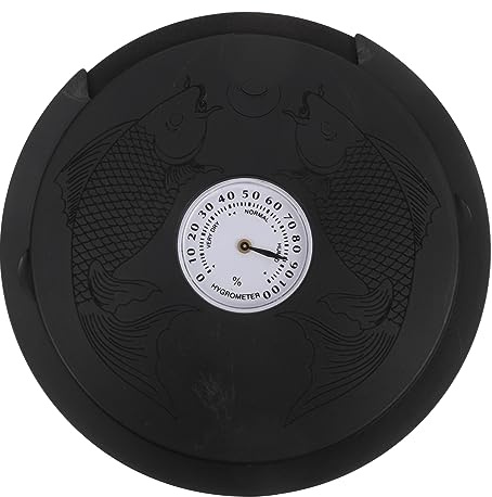 Abaodam 3pcs Acoustic Guitar Humidifier Sound Hole Cover Hygrometer for Guitar Care Kit and Humidity Control