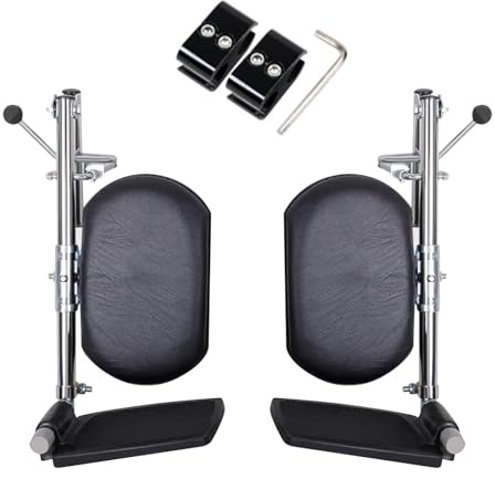 DPFCYBS Fußstütze Für Rollstühle Rollstuhl-Fußstütze Pedal-Zubehör Universal-Rollstuhl-Zubehör