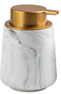 JINSHENGXINA Flacone Schiumogeno in Ceramica for Hotel, Bottiglia for Lozione, Shampoo, Gel Doccia, Mousse, Bottiglia Schiumogena(B)