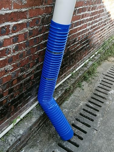 WLCGYD Abluftschlauch Lüftungsschlauch Entlüftungs- Und Abwasserkanal, Staubsammelschlauchsysteme Für Die Holzbearbeitung, Luftkanal-Vakuumschlauch, Für Belüftungskühlungsabluft(L 3m/9.8ft,80mm/3in)
