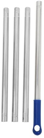 Vaguelly Broom Rod Replacement Broom Handle Grip for Sweeping Accessory Fits and Mop Handle Construction for Garden Use