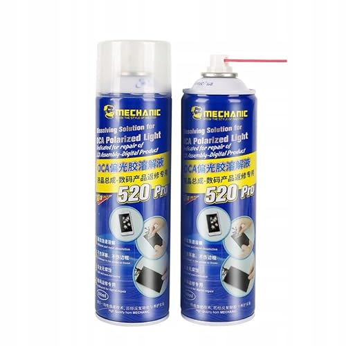 Rosfix OCA Klebstoffentferner Spray 520 Pro 550ml pour LCD et Rahmen