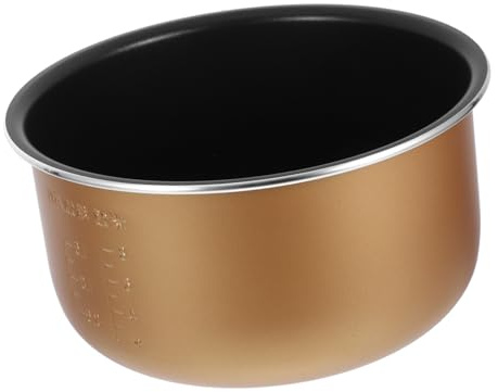 SHINEOFI Casserole Cuiseur Riz Électrique Pot Intérieur Antiadhésif pour Autocuiseur Électrique Remplacement Léger et Portable