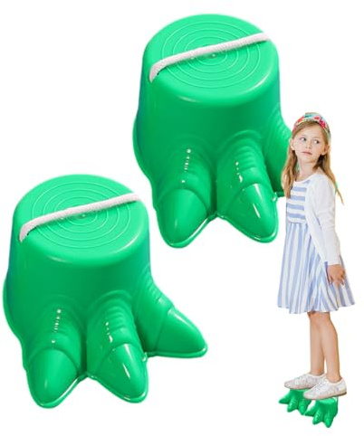 Generico Stelzen für Kinder, Stelzen für Kinder, Eimer für große Füße, 2 Stück, klassisches Picknick-Spielset, Watvöller mit Spaziergängen, Geburtstagsspiel für Partys für