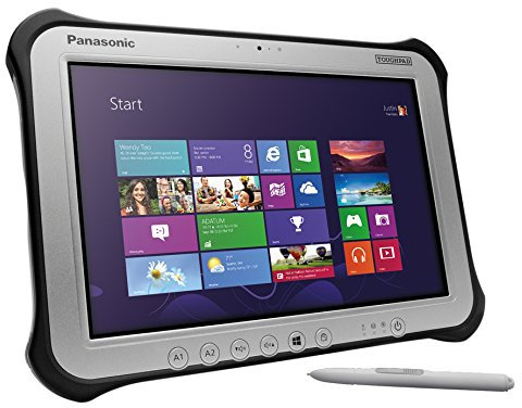 Panasonic Toughpad FZ-G1 MK 4 (10,1) Tablette PC Core i5 (6300U) vPro Processeur 2,3 GHz 4 Go 128 Go Solid State Drive WLAN BT Windows 10 Pro avec caméra arrière (Intel HD Graphic 520)