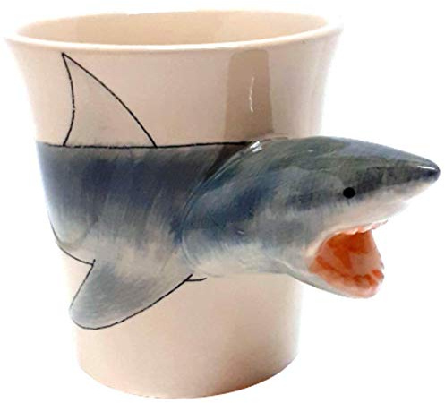Hai-fisch Tasse Tier Tasse 3d Keramik Becher mit Tieren Tiermotiven