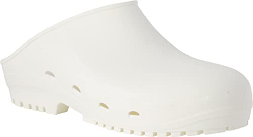 REPOSA Easy - Zoccoli Sanitari Donna e Uomo in Gomma con Suola Antiscivolo SRC, Ciabatte Sanitarie Anatomiche Senza Laccetto, Scarpe Sanitarie Infermieri Sterilizzabili, Antishock e Traspiranti
