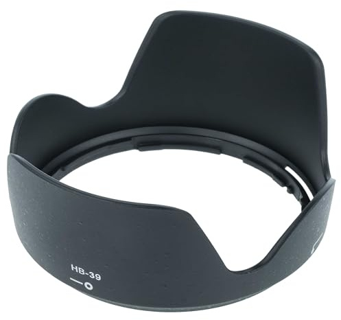 vhbw Paraluce sostituisce Nikon HB-39 per 67 mm obiettivo nero, plastica, tulipano