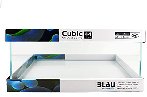 Blau Aquaristic Cubic Aquascaping 44 Shallow, Clear