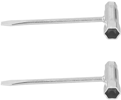 KIMISS T-Shape Wrench Set - 2 Stück Kombi-Schlüssel für Kettensägen, geeignet für und ähnliche Modelle, 13 x 19mm