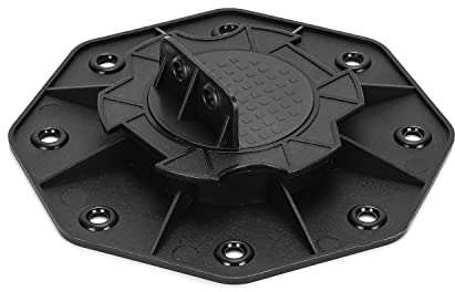Tubiaz Lot de 30 plots réglables en hauteur de 18 à 30 mm, capacité de charge de 600 kg, parfaits pour les structures en bois ou en bois composite