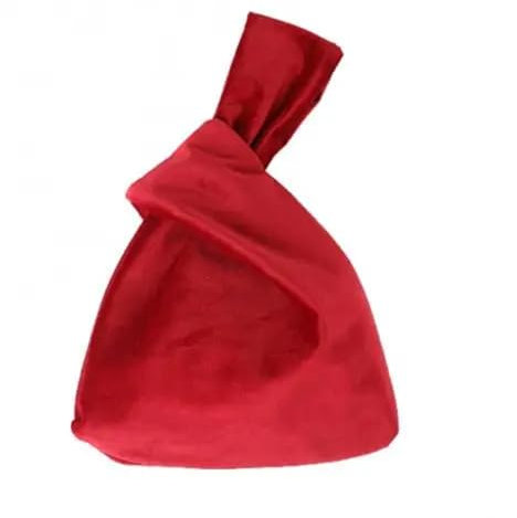 Knotentasche FüR Das Handgelenk Frauen Handgelenk Tasche Samt Handgelenk Knoten Tasche Kupplungen Kleine Geldbörse Make-Up Bargeld Karte Lagerung Beutel Einkaufen Handtasche Schlüssel Geldbörse Handge