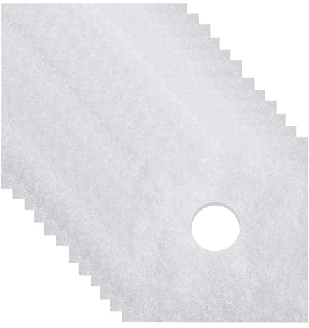 00939 Ersättningsluftfilter för Helios ELF: 12 stycken ersättningsfilter kompatibla med ELS ELSN fläktenheter, filterklass G2-160 x 160 mm diameter, ventilationsenhet, dammfilter