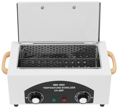 Sterilisator FüR Instrumente,300w HeißLuftsterilisator Kosmetik Studio Sterilisator 220℃ Mini Desinfektionsschrank,FüR Laboratorien,Catering,Kosmetik