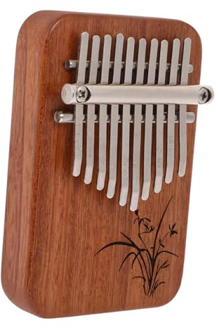 Warmhm Mini Daumenklavier Aus Holz Tragbares Musikinstrument Kalimba Fingerklavier Für Anfänger Heimkalimba Kompaktes Instrument Für Junge Mädchen Und Erwachsene