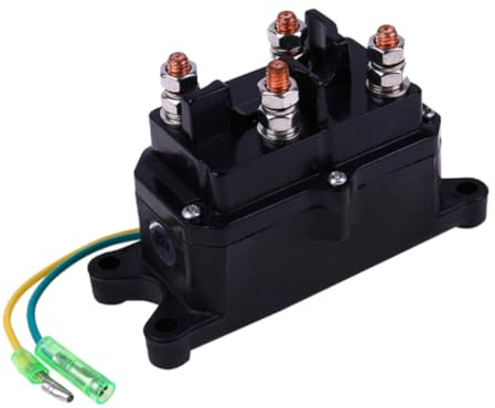 Cabilock 250a Treuil Électrique Pour Vtt Et Utv Solénoïde De Rechange Contacteur De Relais De Treuil Pour Camion Et Quad