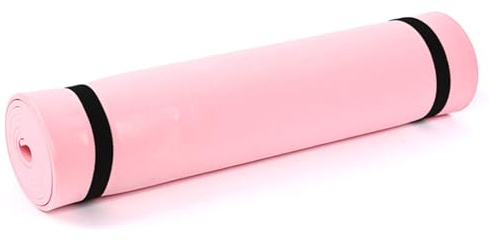 Rutschfeste Trainingsmatte für Frauen, 180 x 50 cm, Pilates-Matte aus hochdichtem EVA-Schaum, dicke Übung für Yoga-Workouts, Heim-Fitnessstudio und tragbare Fitness