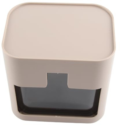 Zerodis Support de Stockage de Sachets de thé, Support de Sachets de thé de Bureau en Acrylique, Organisateur Transparent pour de, Capsules de café et Petites Collations, Conception Peu Encombrante