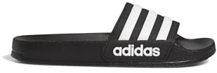 adidas Mixte enfant Adilette Shower Slides Slipper, Core Black / Cloud White / Core Black, 29 EU
