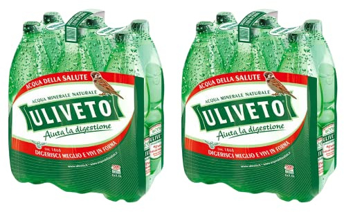 Uliveto Acqua Effervescente 12 Bottiglie da 1.5 Litri