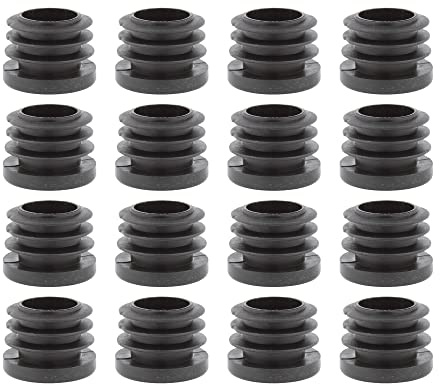 16x Lamellenstopfen Rund | Rundstopfen | Schutzkappen | Kappen | Kunststoff Stopfen | Endstopfen (⌀ 50mm, Rund)