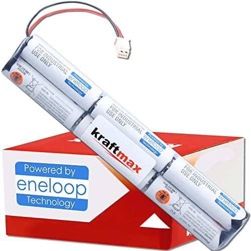 kraftmax Akku für Velux Solarfenster Dachfenster Rollladen 10,8V / 2000mAh - NiMH mit Kabel und Stecker 946933