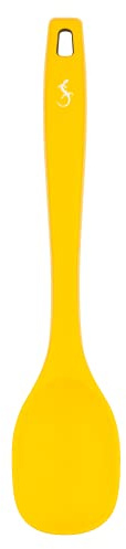 LURCH 240041 Smart Tool - Cucchiaio da cucina UV ProTech, finitura superficiale, in silicone, con anima in nylon, 28 cm