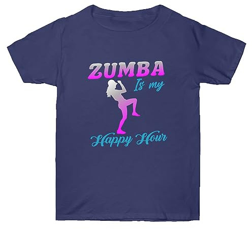 Estampado gráfico de Verano para Mujer Camiseta Zumba Cuello Redondo Camisetas de Manga Corta Tops tee para Entrenamiento de Gimnasio de Baile