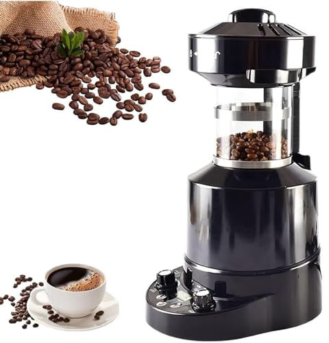 CGLYYDS Automatic Coffee Bean Roaster - 100G Coffee Bean Roasting Machine Household Baking Machine,Adjustable Wind Speed, Cold/Hot Air Adjustment,for Home/Restaurant