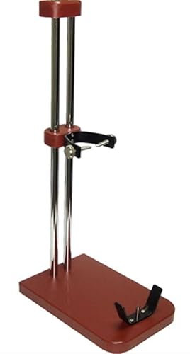 BALSAT | Support à jambon vertical en polyéthylène en fibre alimentaire, 320 x 200 x 25 mm, disponible en marron, rouge, noir et blanc (marron)