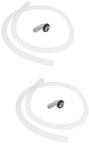 PRETYZOOM 2sätze Air Conditioner Drain Hose Flexibles Ablaufschlauch-kit Mit Elbow-fitting Und Fuß Vinylschlauch Für Fenster Und Split-klimaanlagen