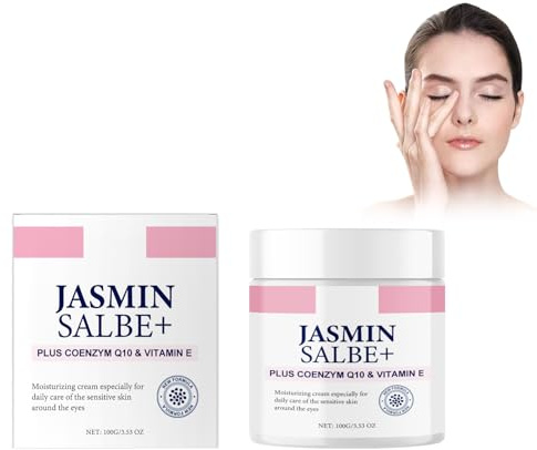 Crema Contorno Occhi Al Collagene per Rughe, Occhiaie E Borse, Idratante E Anti-Aging, Trattamento Rassodante per Donne Con Acido Ialuronico, 100g