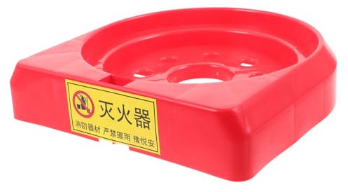 Holibanna Plastic Fire Extinguisher Mount Stand for 3-8kg Powder Fire Extinguishers Suitable for Car Trunk Storage and Easy Installation