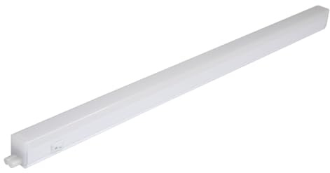 LED Unterbauleuchte Küchen Lampe mit Ein/Aus-Schalter warmweiß Lichtleiste 585 mm 230V 8W 3000K 800 Lumen Schrankbeleuchtung Werkstatt Leuchte
