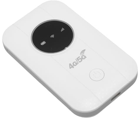 Tragbarer WiFi -Hotspot, 4G 5G Mobile Router 300 Mbit/S mit SIM -Kartensteckplatz, für Reisen Unterstützt 10 Geräte USB C -Stromversorgung