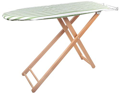 Tablas de Planchar de Madera Maciza, Tabla de Planchar, Estante de Plancha Plegable para el hogar, Mesa para el hogar Altamente Ajustable