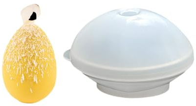 Stampi in silicone a forma di uova, per fondente, cioccolato, decorazione per torte, fondente, antiaderente, strumento di cottura facile da pulire